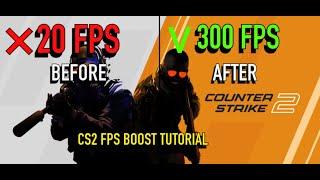 How to Drastically improve your  FPS with those settings! Counter Strike 2 FPS boost