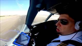 Cockpit video. Airbus A330. Tenerife South-Reina Sofia Airport