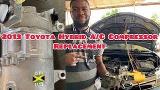 Toyota Hybrid A/C Compressor Replacement and Recharge System (Toyota Corolla, Prius, Camry) #toyota