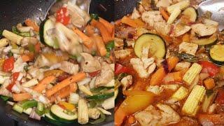 DELICIOUS CHICKEN & VEG STIR FRY | HOW TO