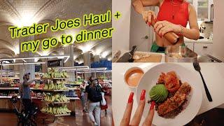 Trader Joes haul + my go-to dinner!