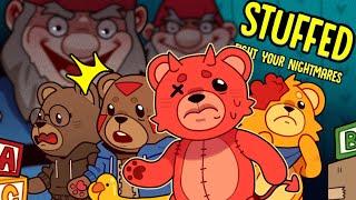 FIGHTING SLEEP DEMONS AS...TEDDY BEARS? | Stuffed (w/ H2O Delirious, Kyle, & Squirrel)