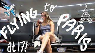 Flying to Paris! // AIRPORT VLOG