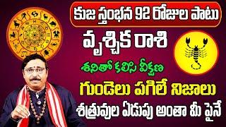 కుజ స్తంభన 2024 | Vruschika Rasi Phalalu 2024 Telugu | Vruschika Rasi Phalalu October 2024 | Scorpio