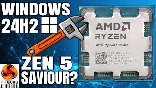 AMD hopes Windows 11 Update can rescue Zen 5 - TESTED!