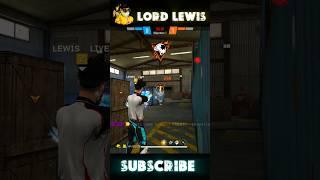 FREE FIRE LONE WOLF 1V2 ||LORD LEWIS ROCKED ENEMY SHOCKED  || FREE FIRE FREE STYLE GAME PLAY ||