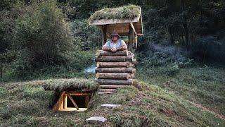 Bushcraft Shelter: Building an EPIC Underground Survival Hideout