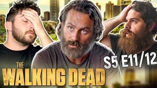 The Walking Dead REACTION Season 5 Episode 11 and 12