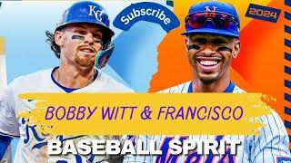 The BEST MOMENTS from Francisco Lindor's And Bobby Witt Jr.'s! MLB Highlights| Season 2024! @MLB