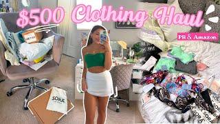 $500 Clothing PR and Amazon Haul!!