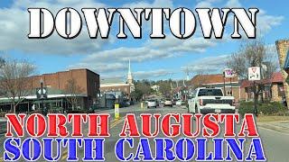 North Augusta - South Carolina - 4K Downtown Drive