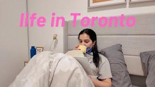 Life in Toronto || tips to sleep early, weekend rituals & more