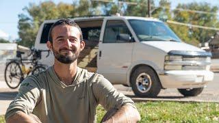 Self Built Chevy Astro Camper Van - Living Minimally