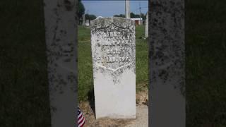 HEADSTONE HISTORY | Meet Samuel C. Owen | PHYSICIAN, DIED IN CIVIL WAR #shorts #history #cemetery