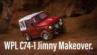 WPL C74-1 Jimny Makeover. Because I Can't Leave Them Stock.