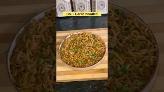 Chilli garlic noodles recipe || chilli maggie #viral #shorts