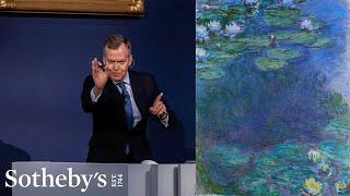 Monet's Water Lilies Sell for $65.5 Million After 17-Minute Bidding Battle | Sotheby's