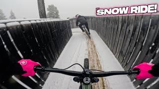 DOWNHILL MTB SNOW RIDE - in der Bike Republic Sölden