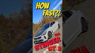 How Fast is the Kia Stinger GT2?!