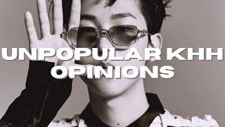 unpopular khh opinions