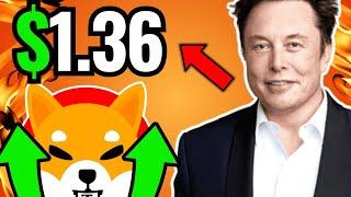 ELON MUSK AI PREDICTS SHIBA INU WHEN HITS $1.36! - SHIBA INU COIN NEWS! EARTHQUAKE PRICE PREDICTION