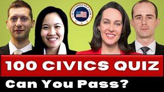 Pass the New 2024-2025 US Citizenship Test, 100 Civics Quiz Questions/Answers, Ciudadania