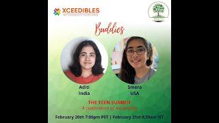 Xceedibles Teen Summit USA Edition -  Smera and Aditi