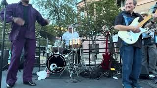 Estuardo & Mario Ruedas in Downtown Mountain View Ca. Summer Concert with The Hitmen 9/8/2023