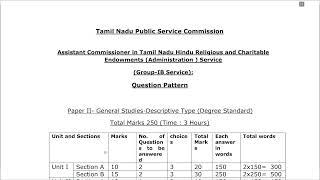 TNPSC | QUESTION PATTERN | ASSISTANT COMMISSIONER IN TAMILNADU HRCE | Suresh IAS Academy