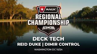 Reid Duke Deck Tech | Dimir Control | MTG Pioneer Regional Championship Washington DC