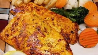 خوشمزه ترین روش پخت ماهی سالمون وطریقه مرینیت کردن آن باآشپزخانه فریبا  Easy salmon recipe