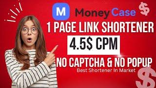 Best url shortener to make money | 1 page url shortener no pop ads | single page url shortener | 5$