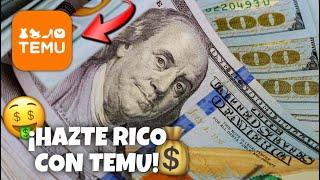  ASÍ SE GANA MUCHO DINERO con TEMUgratis | YA HE GANADO +$10,000 DÓLARES EN TEMU 100% REAL 