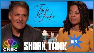 From Bullies To Bucks: Tania Speaks Makes Mark Cuban Cry | Shark Tank In 5