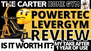 The POWERTEC LEVERGYM REVIEW! | The Carter Home Gym | In-Depth Look at this popular Home Gym Staple!