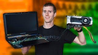 Put a Desktop GPU in a LAPTOP… The CHEAP WAY!