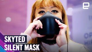 Skyted silent mask hands-on at CES 2024: Now you can gossip freely in public