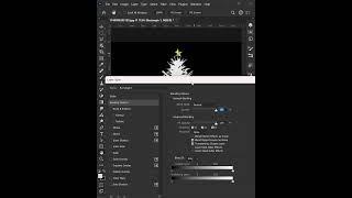 How to give snow effect to any trees in Photoshop #tutorial#adobephotoshop#adobe#tips&triks