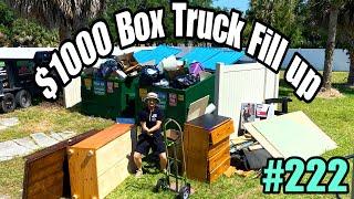 $1000 Days doing Junk Removal with a UHAUL Truck | #222