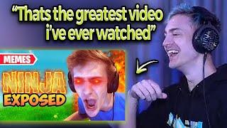 Ninja Reacts to "Fortnite Memes That Expose Ninja"