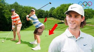 Playing GOLF with a Pro Golfer ft. Thomas Pieters