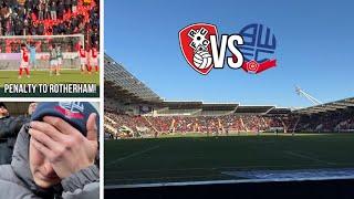 DISAPPOINTING DAY AS BOLTON LOSE A GAME IN HAND AWAY AT THE NEW YORK STADIUM! | Rotherham 3-1 Bolton