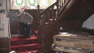 Massive Haunted Manor House Nursing Home Explore Abandoned DANGEROUS