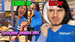 Millionaire Influencer Pretends To Work At Walmart