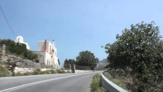 The road to Apeiranthos