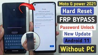 Moto G Power (hard reset) | Moto G power 2021 2022 FRP Bypass Android 11 | New Method