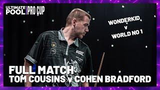 15 YEAR OLD WONDERKID TAKES ON THE WORLD NUMBER 1 | Cohen Bradford vs Tom Cousins | Pro Cup 2024