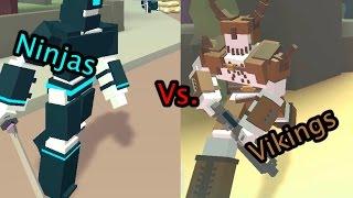 Roblox Polyguns - Ninjas Vs. Vikings