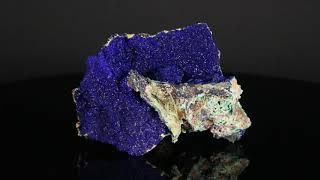 Azurite epimorph