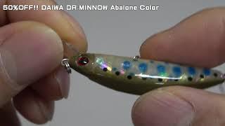 50%OFF!  DAIWA DR. MINNOW Abalone Color
